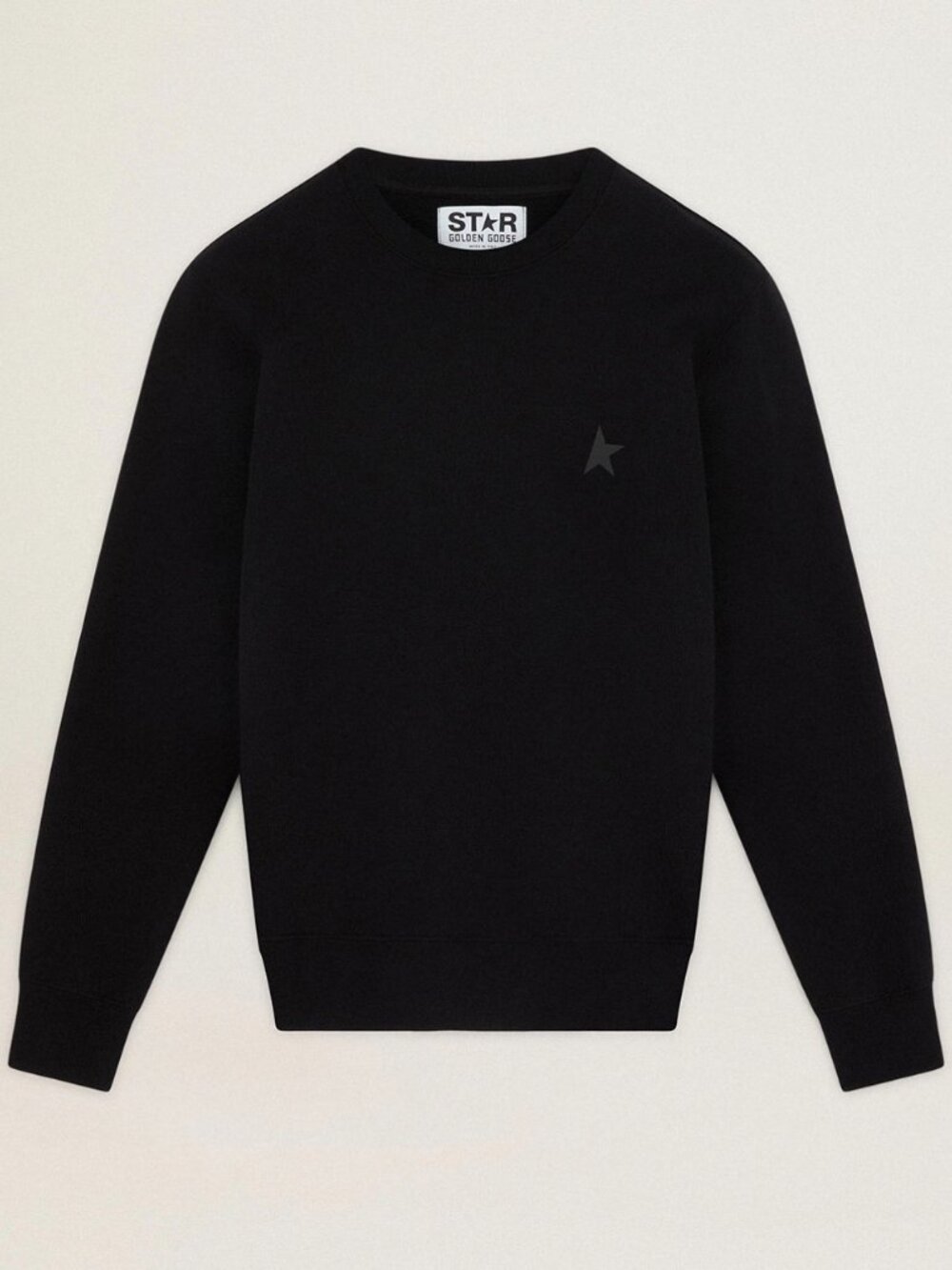 Golden Goose Men’s Archibald Star Crewneck Sweatshirt Black Size Small - EUC